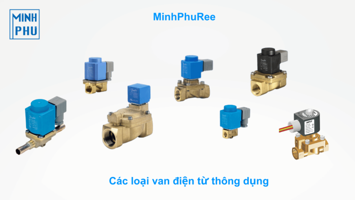 MinhPhuRee Các loại van điện từ thông dụng