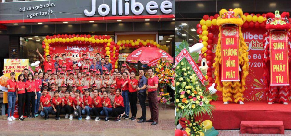 Khai trương Jollibee Đà Lạt